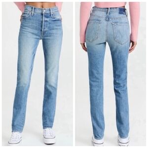 Mother Superior Jeans The Pick-Up Skimp  My Melancholy Blue Size 24 Waist 28